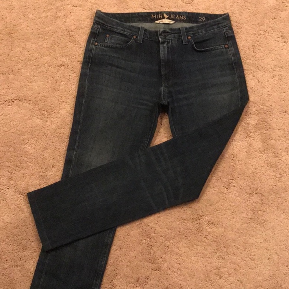 MIH The Boston High Rise Slim Leg Size 29